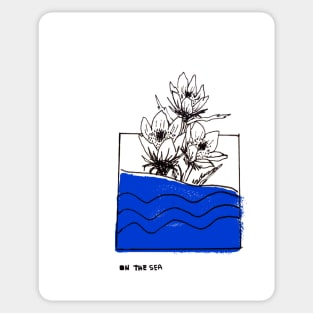 On the sea Sticker